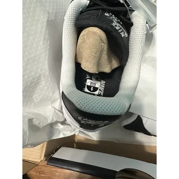 Nike Air Force 1 '07 PRM Silver Chain Sneakers DA8571-100 Size 6